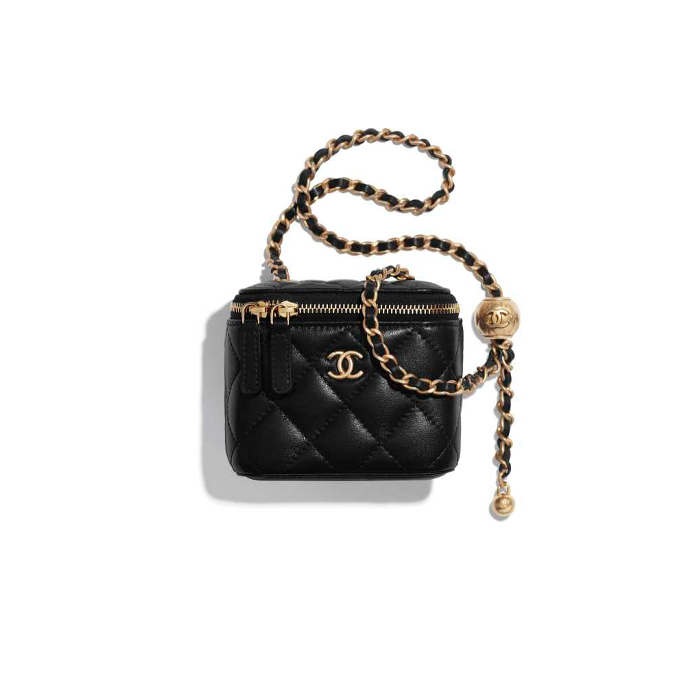 CHANEL MASTER SMALL CLASSIC BOX ON CHAIN AP1447 (11*8.5*7cm)